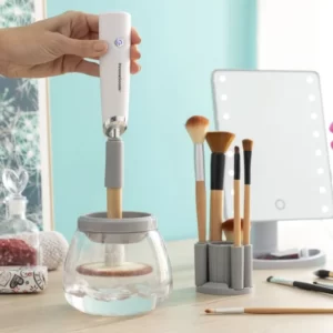 Set za čišćenje i sušenje četkica za šminkanje