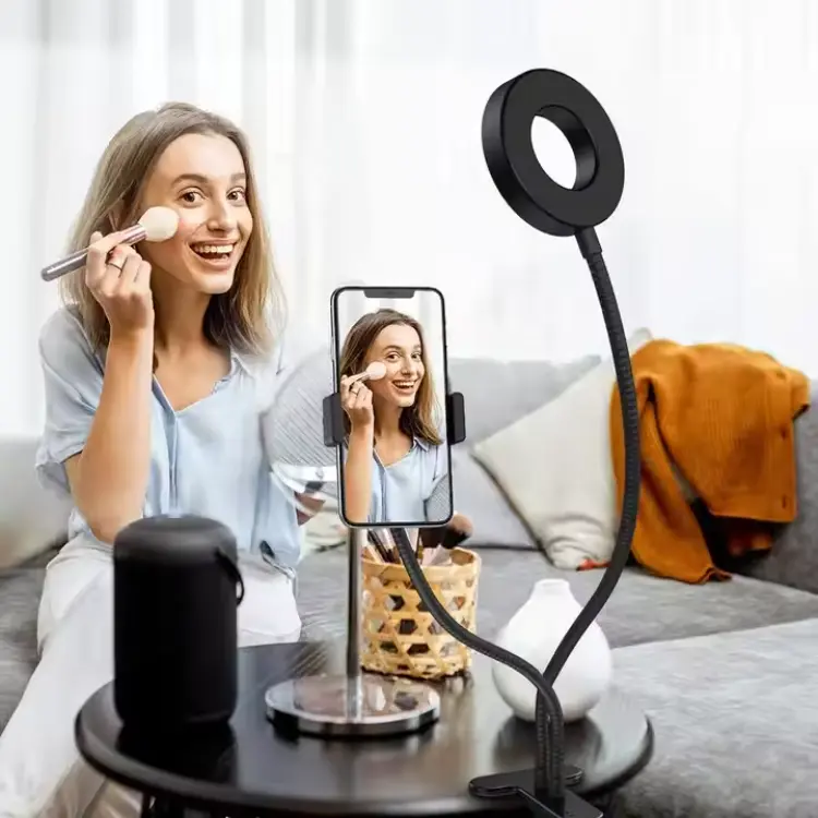 Ring light i držač za telefon 2 u 1 - Slika 3