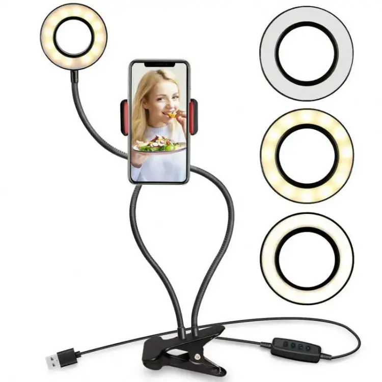 Ring light sa držačem za telefon je višestruko koristan dodatak koji ima više namena.