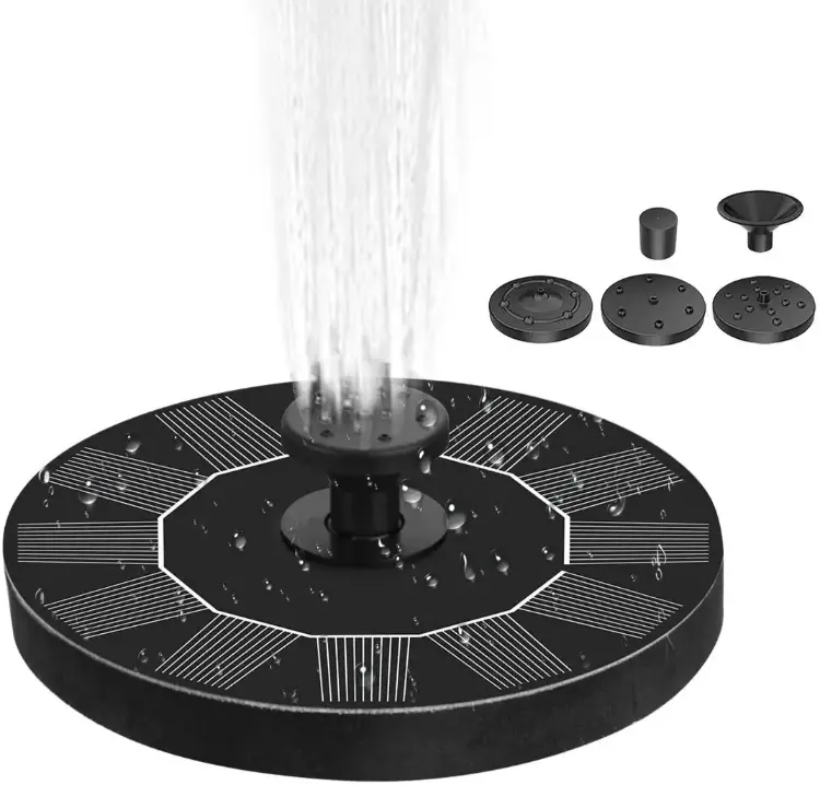 Bez baterija, struje ili bilo kakvih troškova, solarna fontana je jednostavan a efektan dodatak svakoj bašti ili dvorištu.