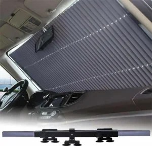 Efikasna zaštita od sunca za auto - štiti enterijer vozila od visokih temperatura i UV zračenja, postavlja se jednostavno i brzo.