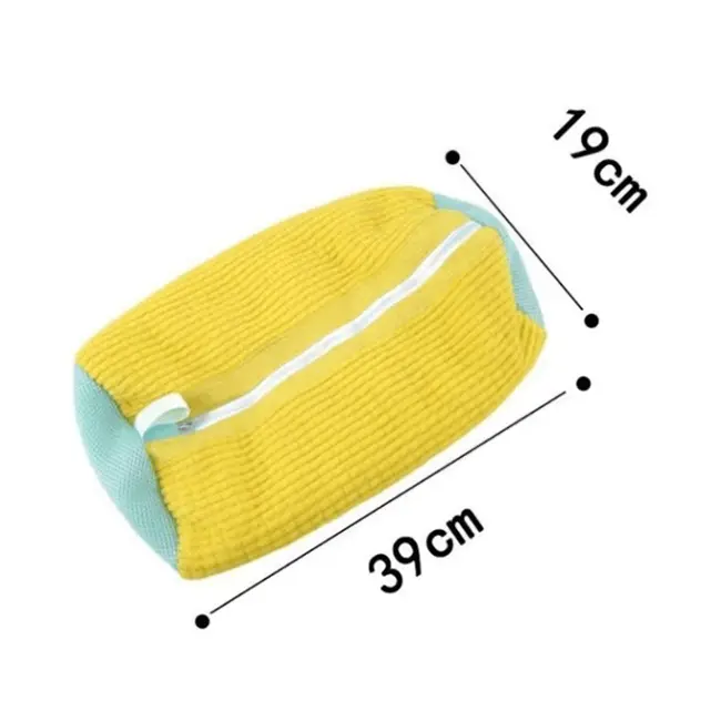 Očistite patike u mašini bez oštećenja i buke. Zaštitna torba sa mekim vlaknima koja čuvaju obuću, sprečavaju gubljenje čarapa i štite osetljiv veš.